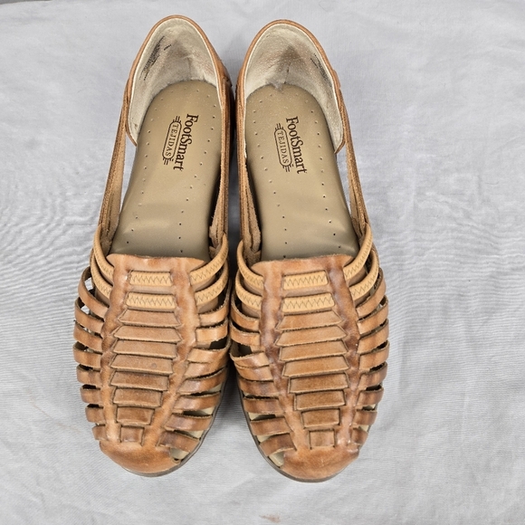 Footsmart Tejidas Tampa Women's Slip On Shoes Leather Brown Size 9 M COMFY - Picture 4 of 8